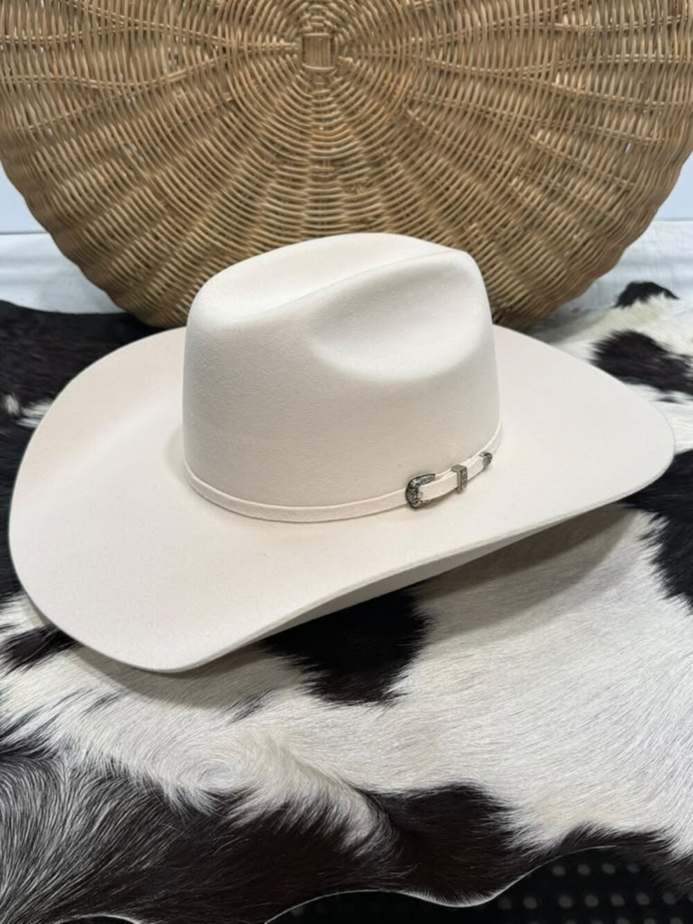 Bailey 3X Cream Wool Cowboy Hat - Luzerne 7 1/2
